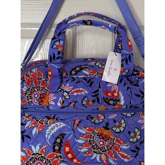 Vera Bradley Compact Travel Bag - Mural Garden - Picture 2 of 7
